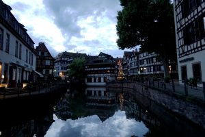 Foto della Petite Venice di Strasburgo.