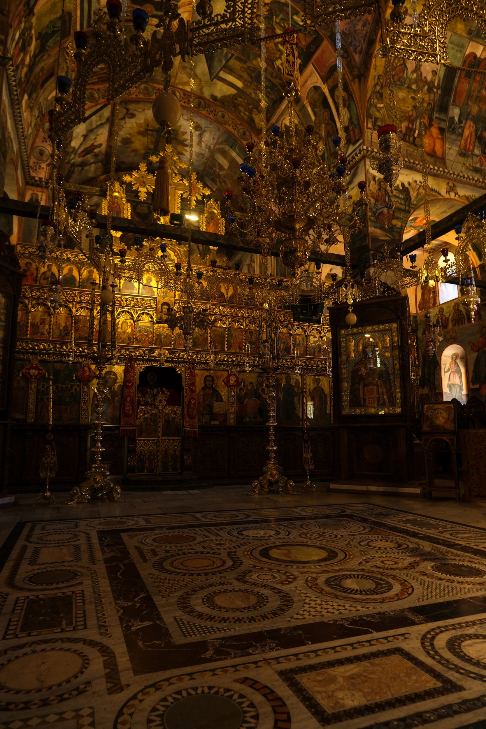 Interno del Monastero Bachkovo, Bulgaria.