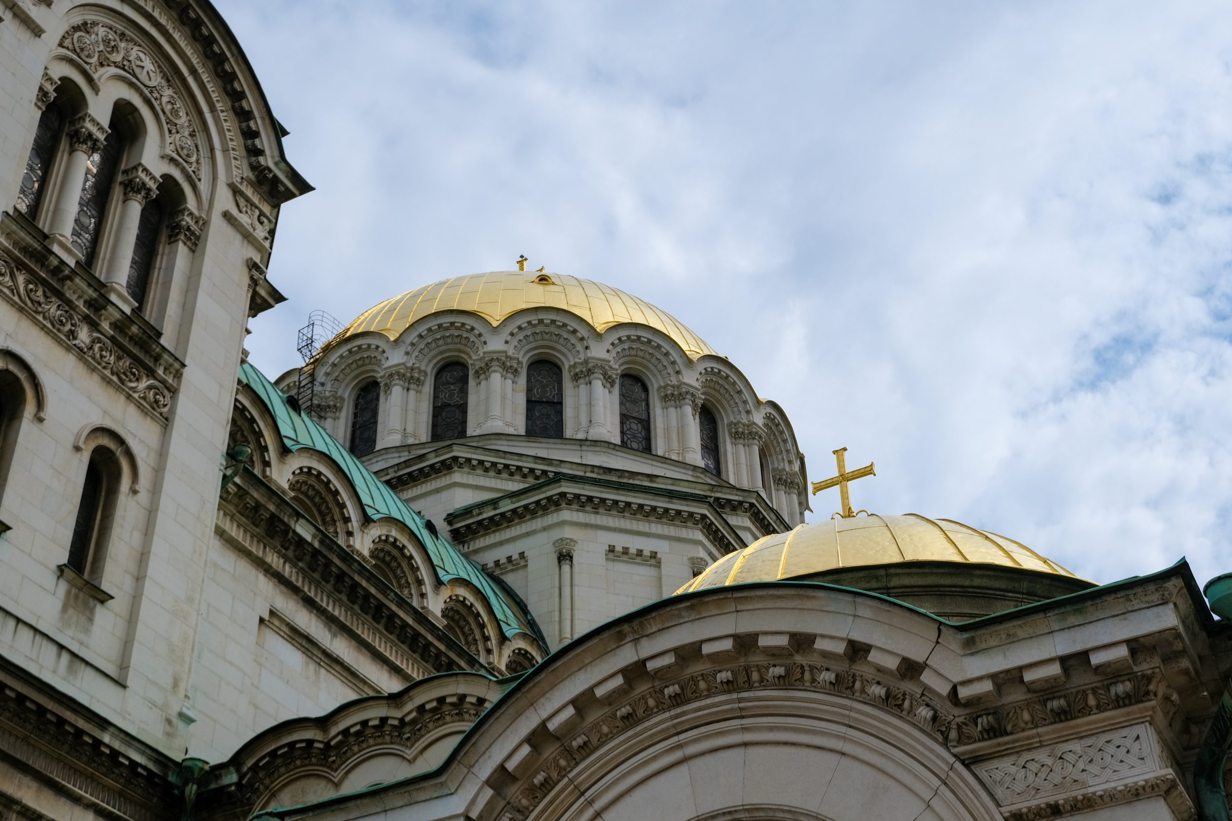 Foto della Cattedrale di Aleksandr Nevskij a Sofia, Bulgaria.