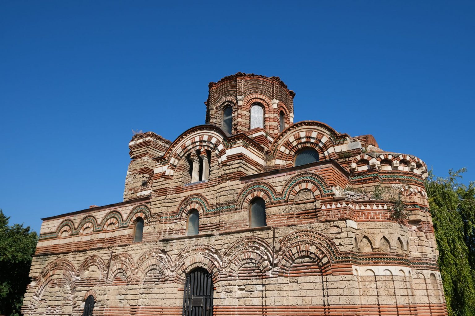 Foto di una chiesa a Nessebar, Bulgaria.