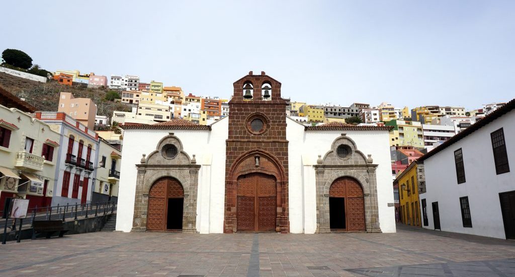 Foto della chiesa di San Sebastián de la Gomera.