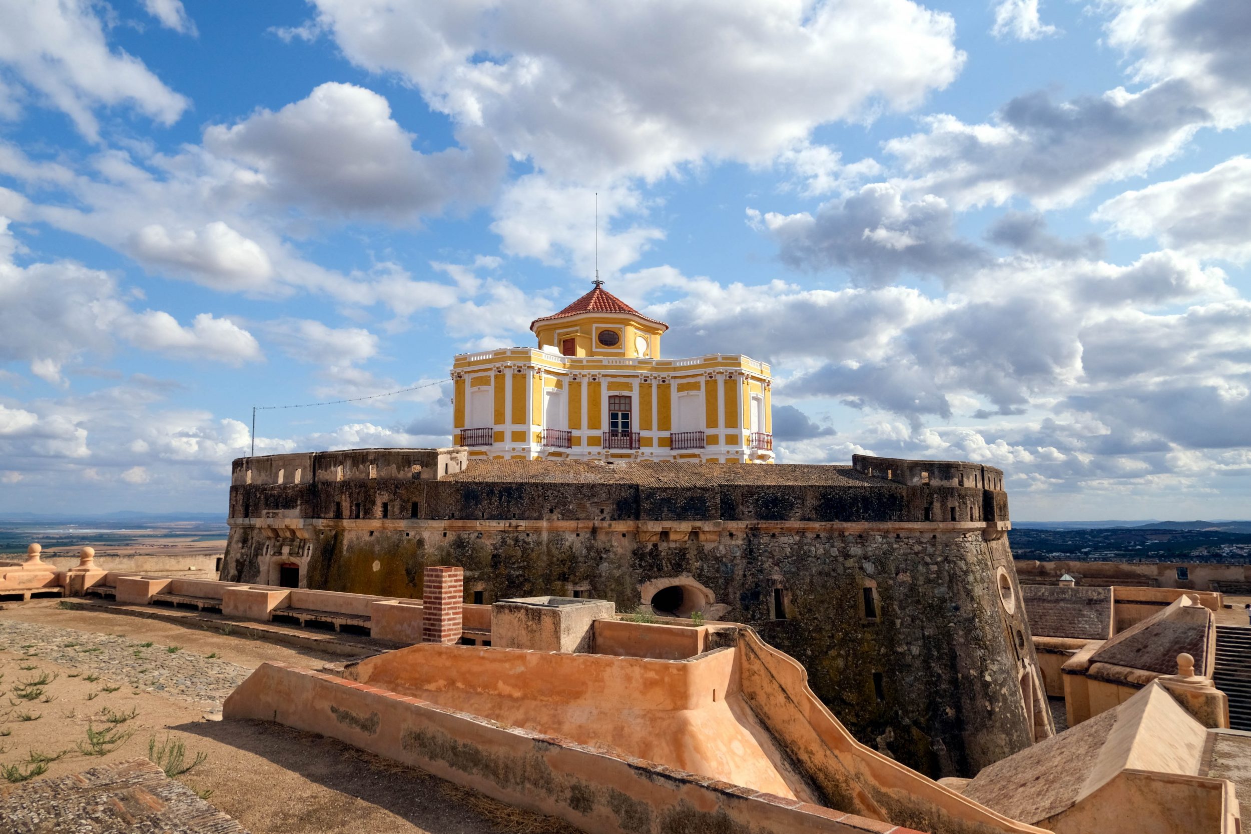 Foto del Forte de Nossa Senhora da Graça a Elvas, Portogallo.