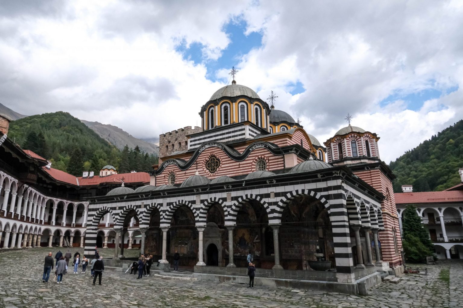 Foto del Monastero di Rila, Bulgaria.