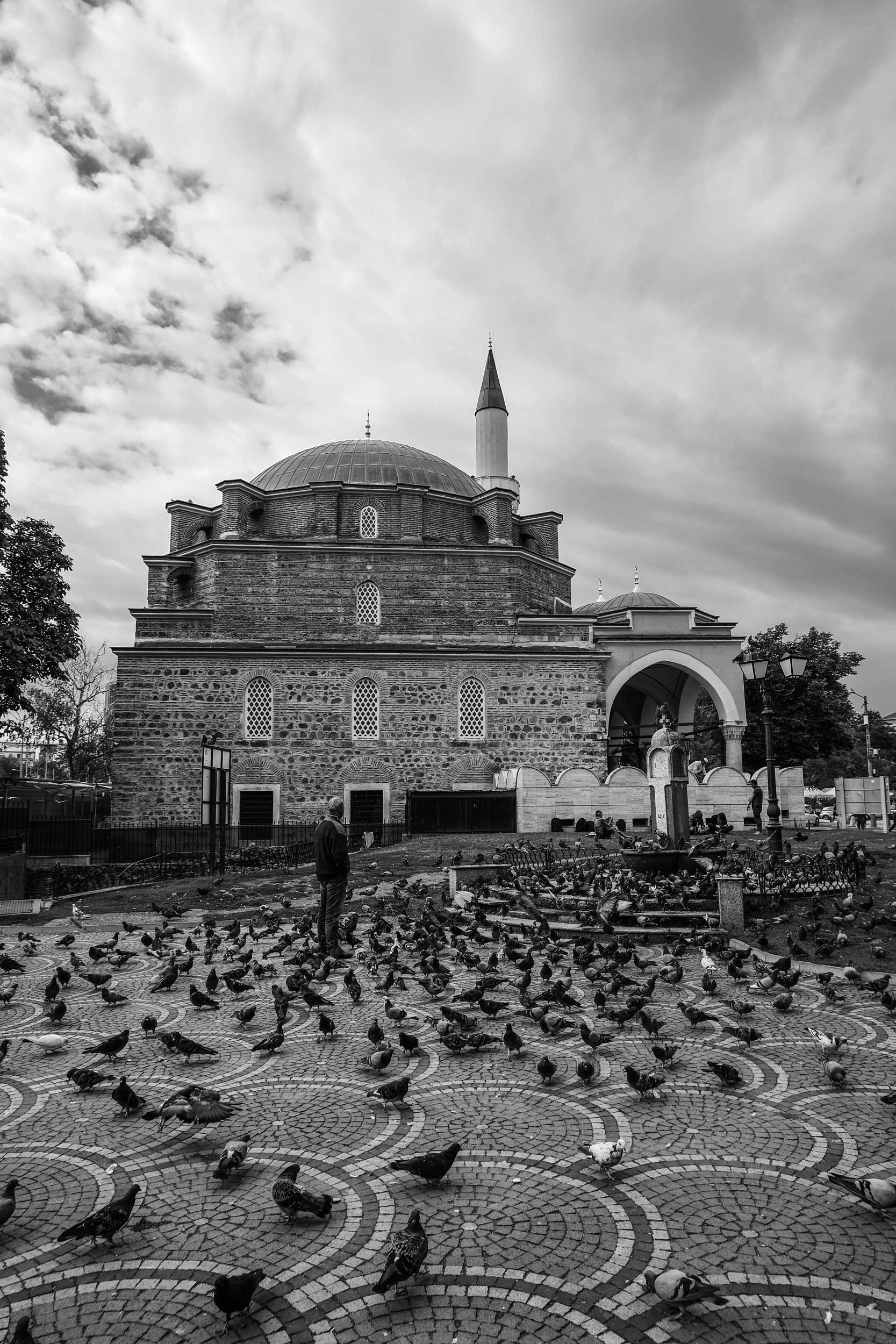 Foto della Moschea Banya Bashi di Sofia, Bulgaria.