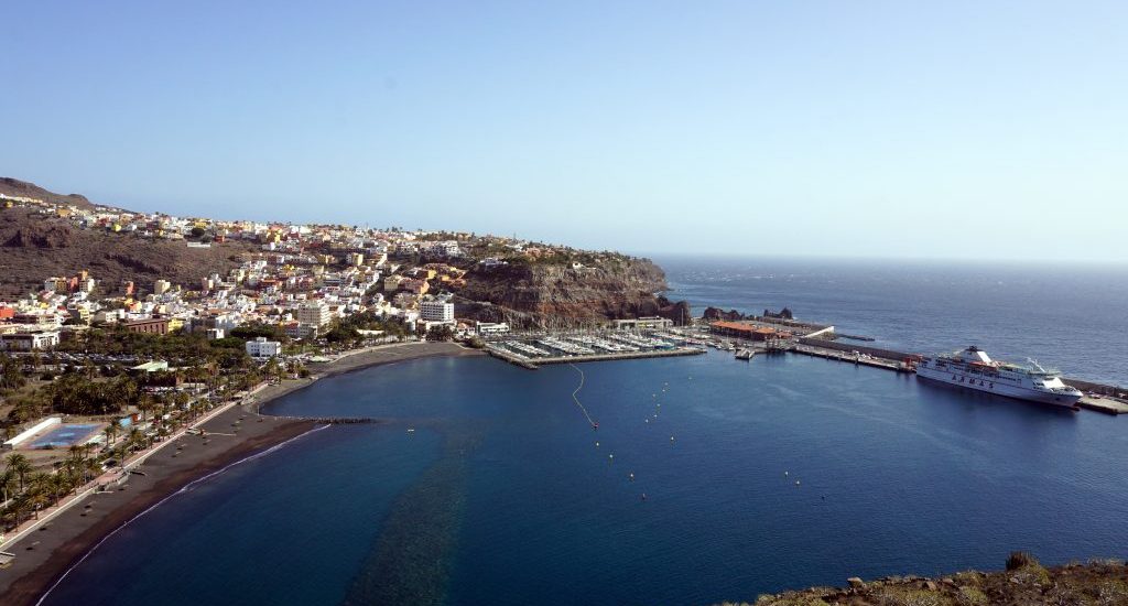 Foto del porto di San Sebastián de la Gomera.