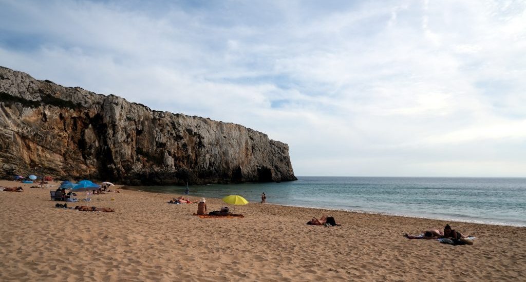 Foto della Praia do Beliche, Portogallo.