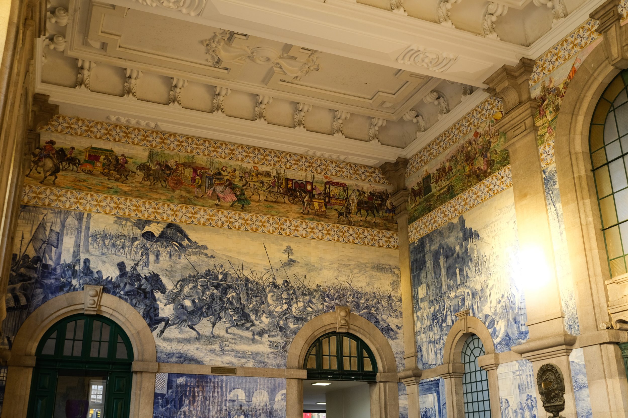 Azulejos della stazione São Bento a Porto