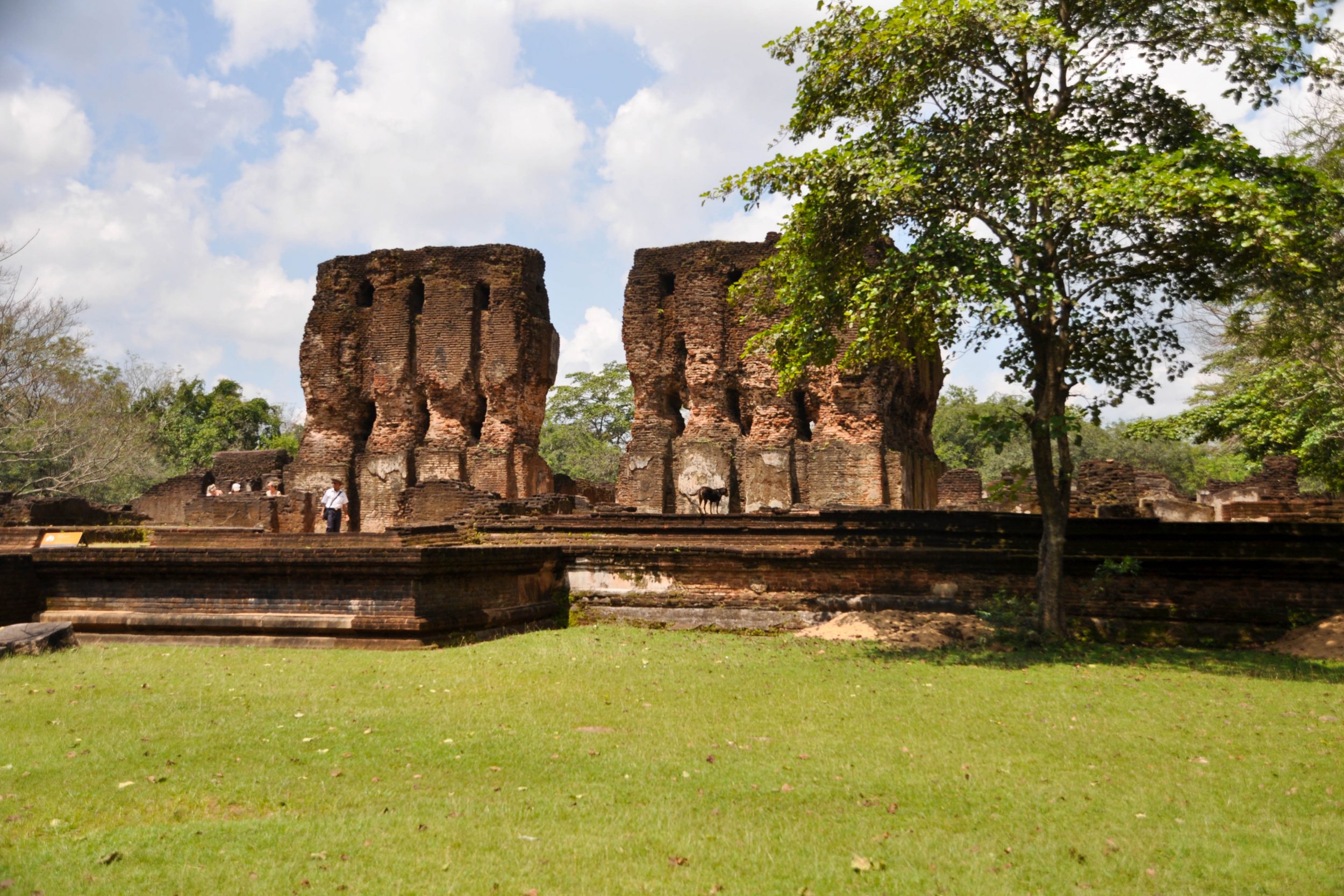 Foto delle rovine di Polonnaruwa, Sri Lanka.