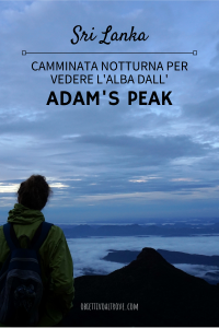 Camminata notturna per vedere l'alba dall'Adam's Peak