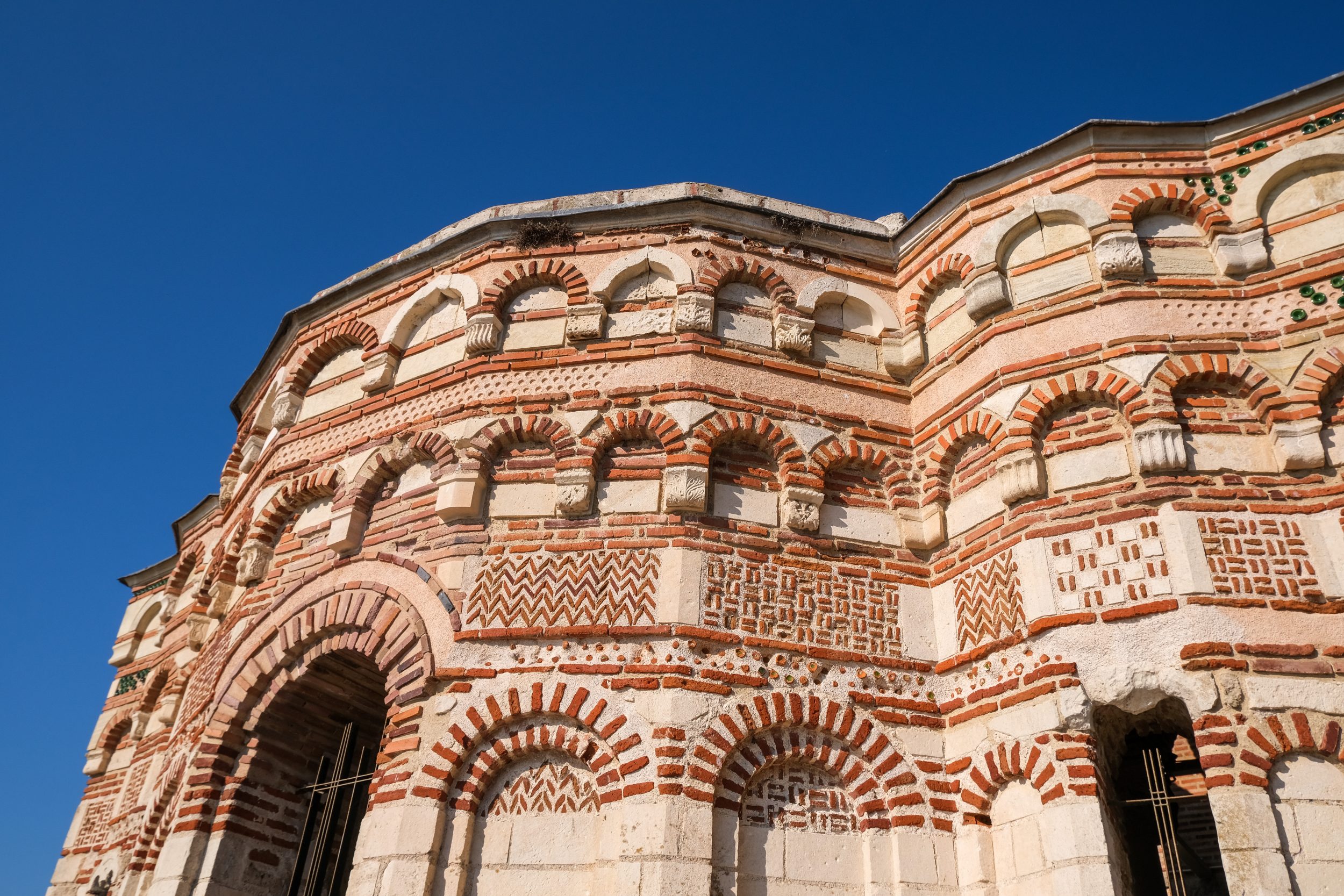Rovina chiesa bizantina a Nessebar, Bulgaria