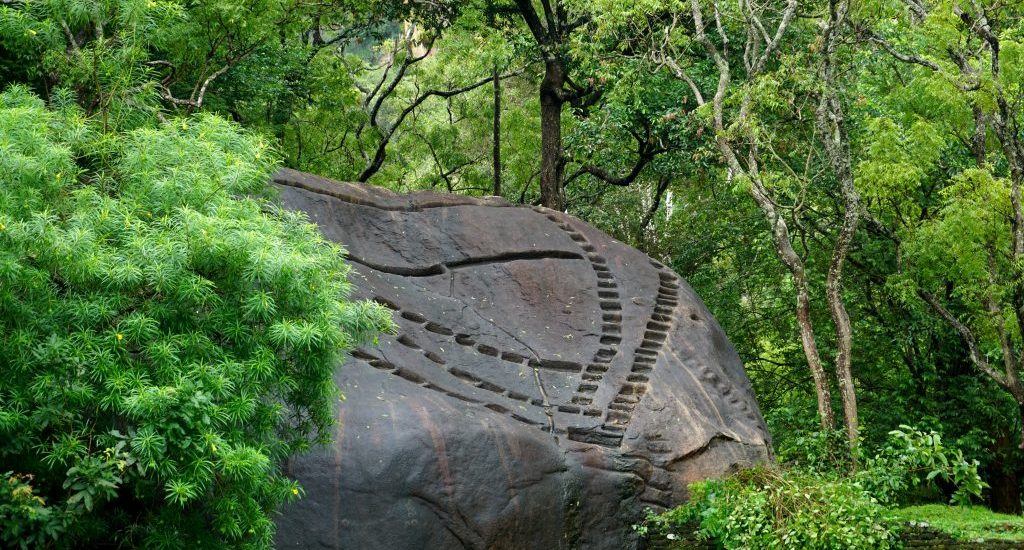Sigiriya giardini sito archeologico
