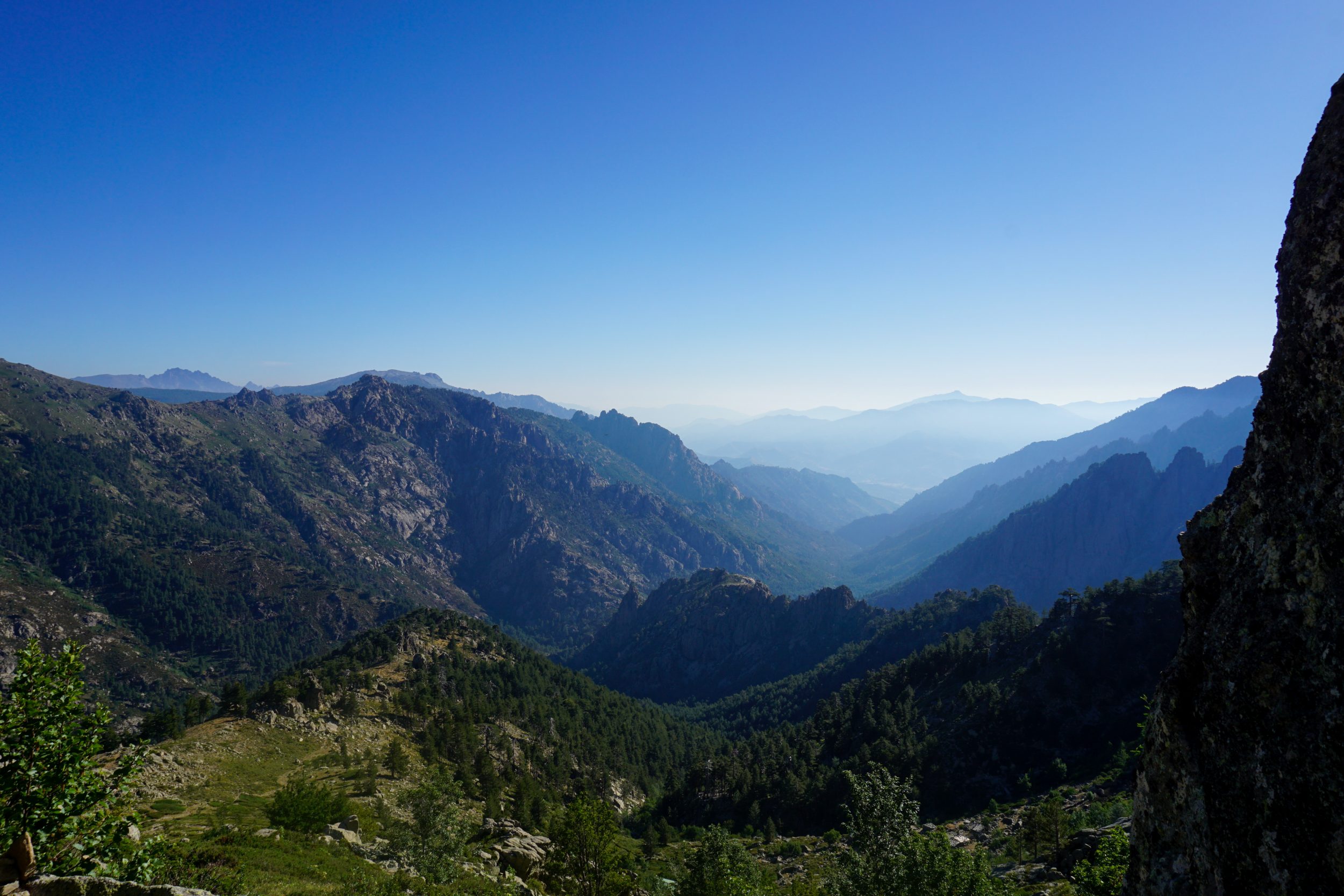 Panorama trekking Monte Rotondo Corsica