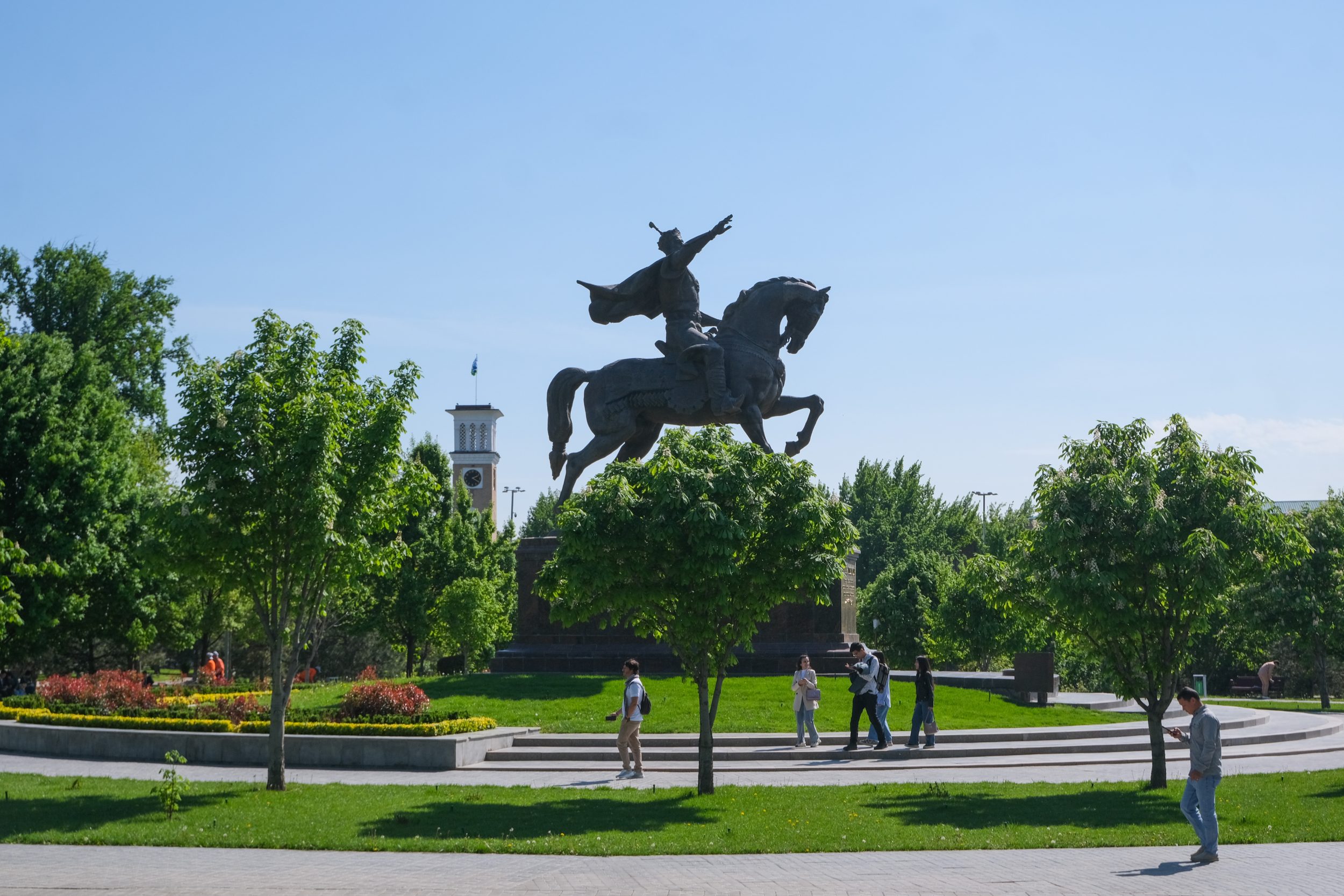 Statua Amir Timur Tashkent