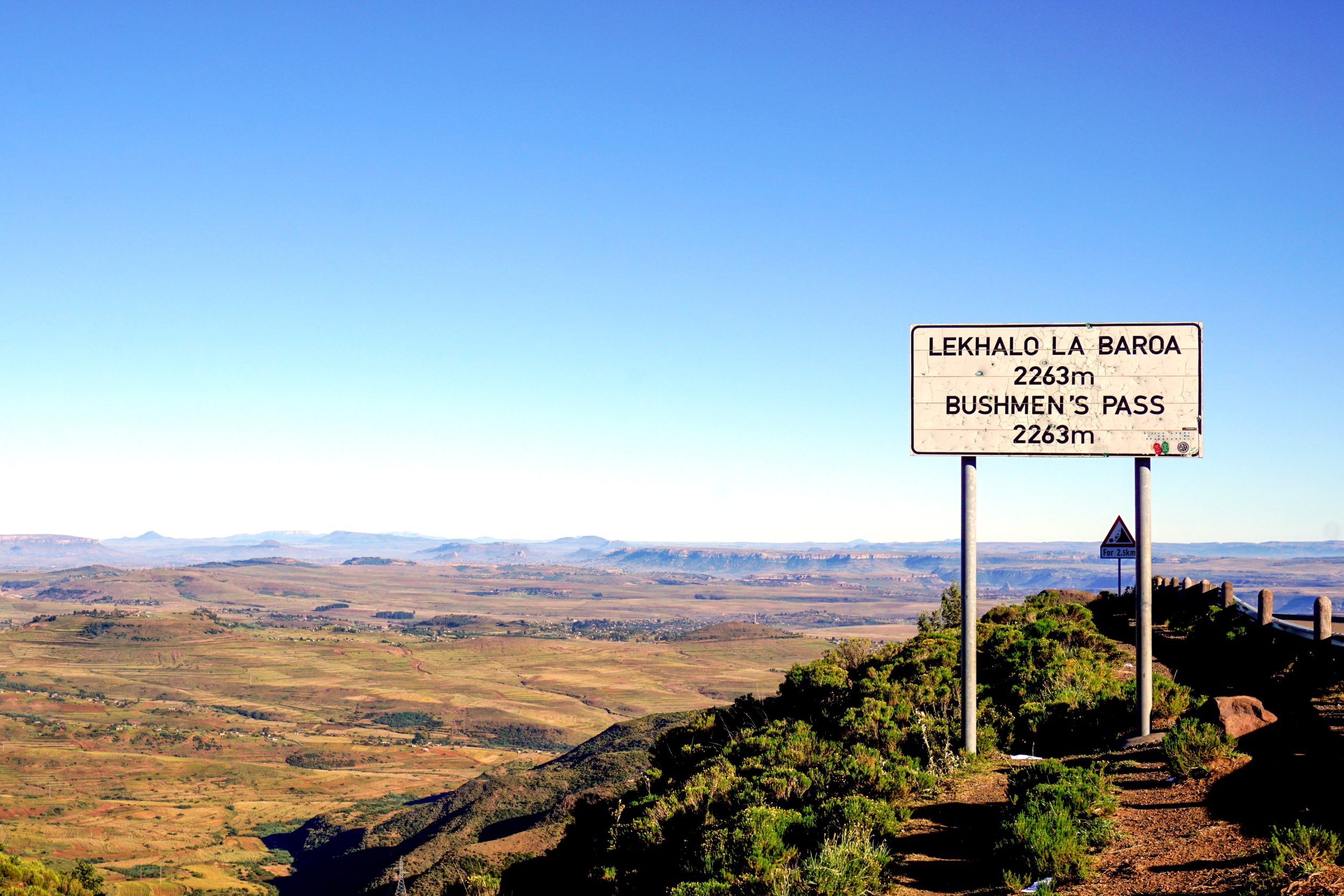 Blue Mountain Pass Lesotho