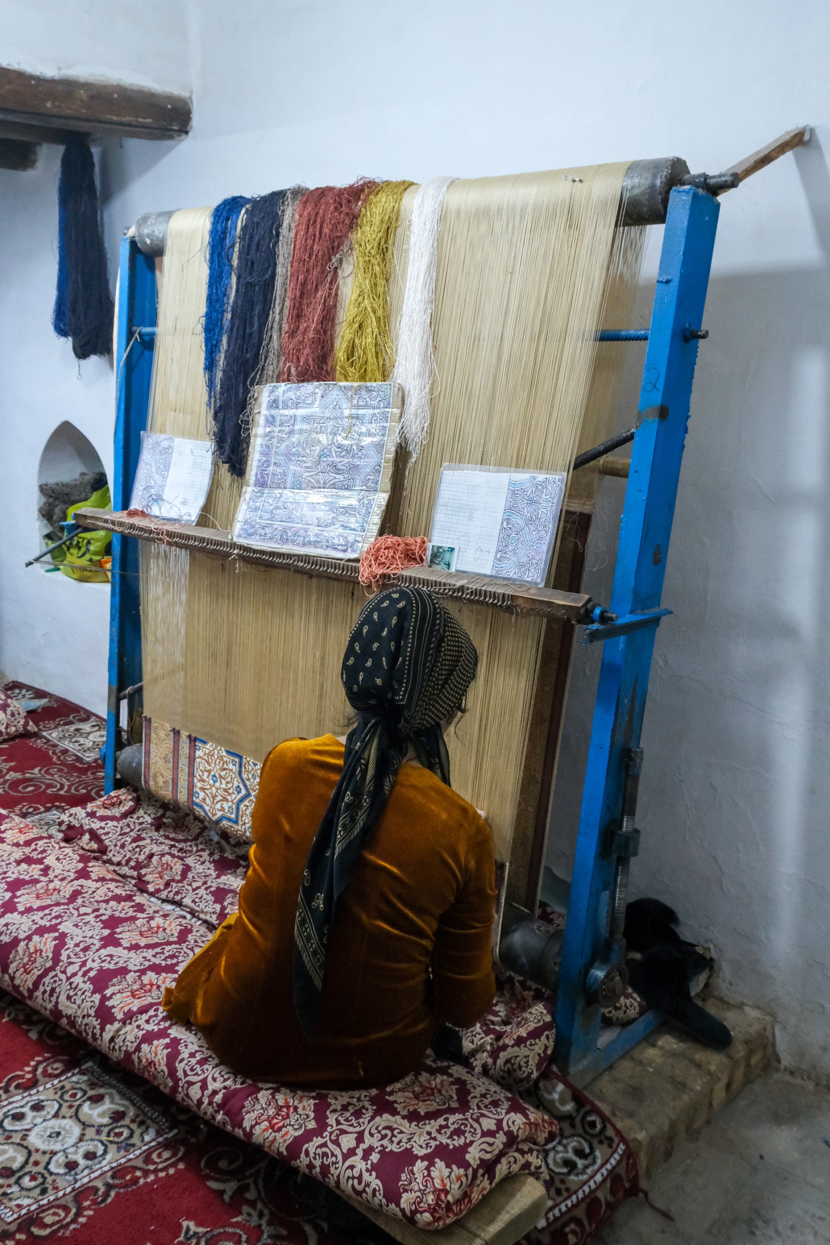 Laboratorio tappeti Khiva